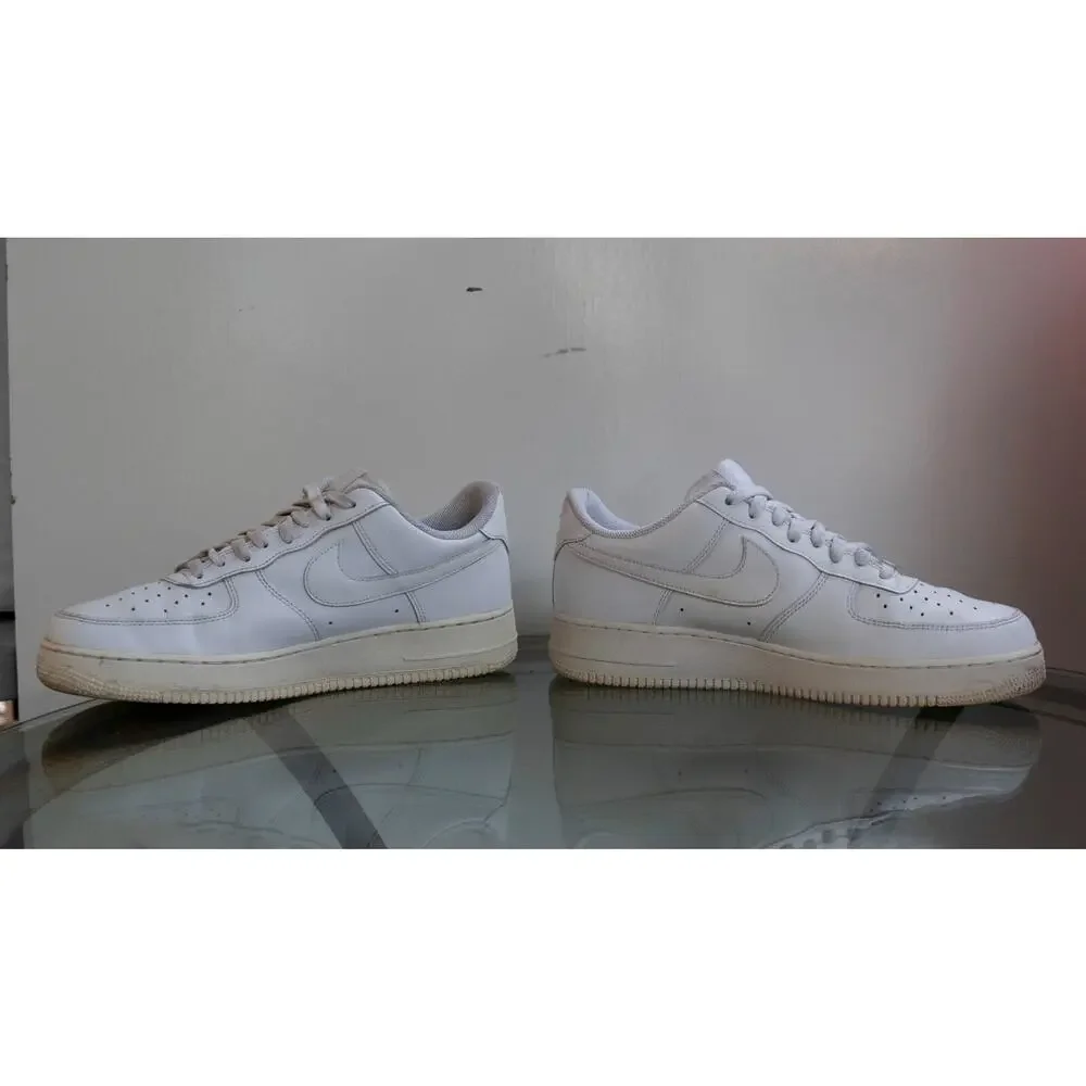 Nike Air Force 1 Low Shoes Men’s Size‎ 12 CW2288-111 Triple White Sneakers